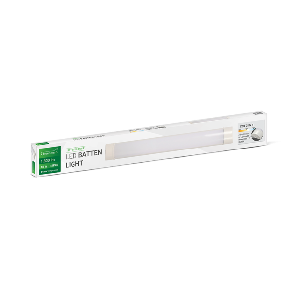 LED svjetiljka Green Tech, 18W, 3CCT, IP40, 60 cm podgradna - PF-18W-3CCT - Slika 5