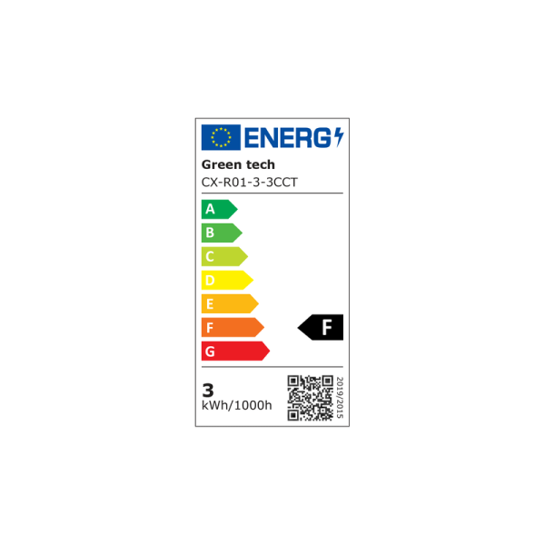 LED panel ugradbeni okrugli Green Tech 3W 3CCT - Slika 5