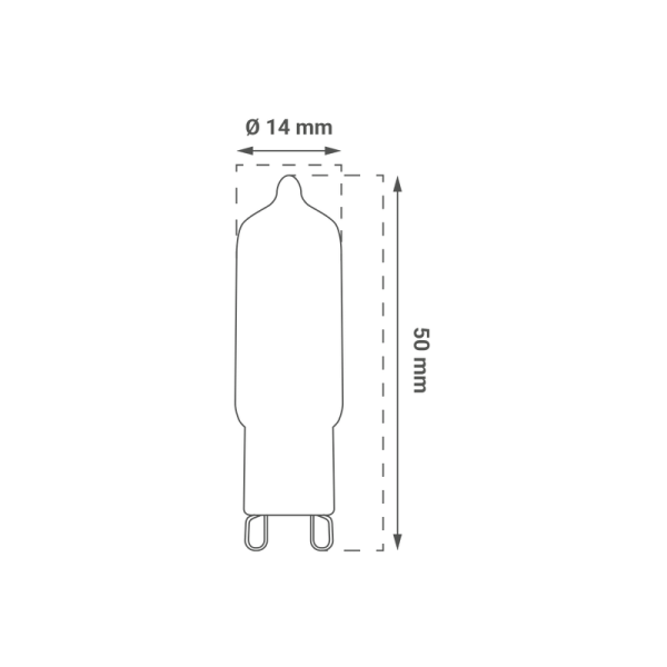 LED žarulja Green Tech 2W, 4000K, G9, IP20, San`an chip - LB-4002 - Slika 6