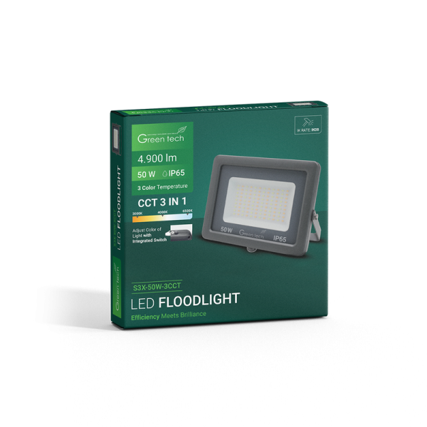 LED reflektor 50W 3CCT Green tech IK08 - Slika 7