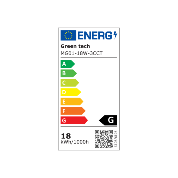 LED magnetna svjetiljka Green Tech, 18W, 3CCT, LED Osram, Dimabilna za slim šinu - MG01-18W-3CCT - Slika 5