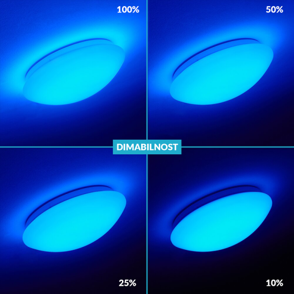 plafonjera Lumera Lighting 24W, RGB, dimabilna s daljinskim upravljačem - GALAXY - Slika 10